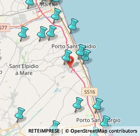 Mappa Strada Faleriense, 63821 Porto Sant'Elpidio FM, Italia (6.032)