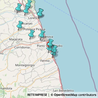 Mappa Strada Faleriense, 63821 Porto Sant'Elpidio FM, Italia (17.48333)