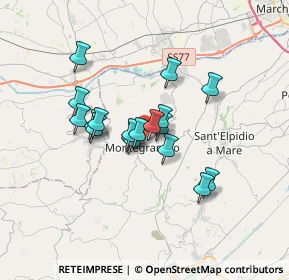 Mappa Via Lombardia, 63812 Montegranaro FM, Italia (2.58944)