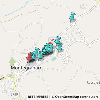Mappa Via Custoza, 63812 Montegranaro FM, Italia (0.307)