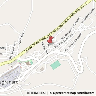 Mappa Via Curtatone, 25, 63812 Montegranaro, Fermo (Marche)
