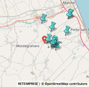 Mappa SP 27, 63811 Sant'Elpidio a mare FM, Italia (2.84545)