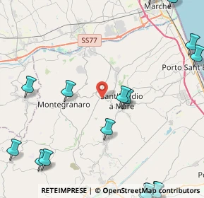 Mappa SP 27, 63811 Sant'Elpidio a mare FM, Italia (7.253)