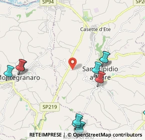 Mappa SP 27, 63811 Sant'Elpidio a mare FM, Italia (2.935)