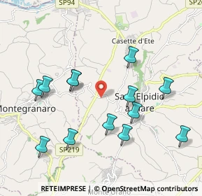 Mappa SP 27, 63811 Sant'Elpidio a mare FM, Italia (2.11308)