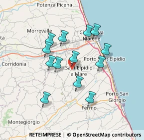 Mappa SP 27, 63811 Sant'Elpidio a mare FM, Italia (6.38)