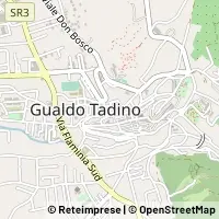 Mapa Gualdo Tadino
