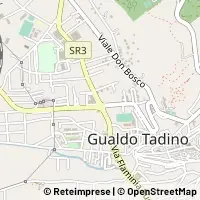 Mapa Gualdo Tadino