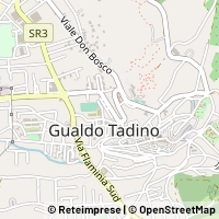 Map Gualdo Tadino