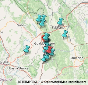 Mappa KM. 189, 06023 Gualdo Tadino PG, Italia (9.4435)