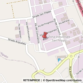 Mappa Via dell'industria, 18, 63821 Porto Sant'Elpidio, Fermo (Marche)