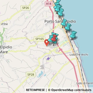 Mappa Str. Acqualato, 63821 Porto Sant'Elpidio FM, Italia (2.15938)