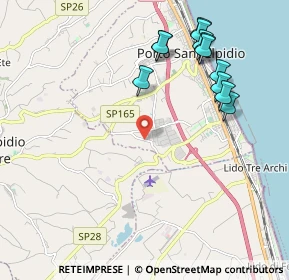 Mappa Str. Acqualato, 63821 Porto Sant'Elpidio FM, Italia (2.34833)