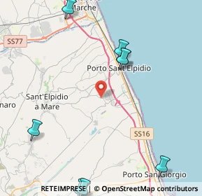 Mappa Str. Acqualato, 63821 Porto Sant'Elpidio FM, Italia (6.56727)