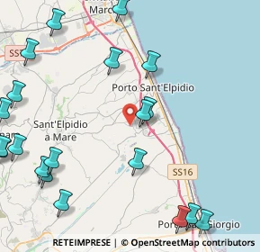 Mappa Str. Acqualato, 63821 Porto Sant'Elpidio FM, Italia (6.098)