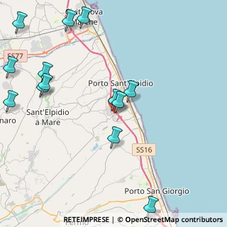 Mappa Via Consorzio, 63821 Porto Sant'Elpidio FM, Italia (5.57231)