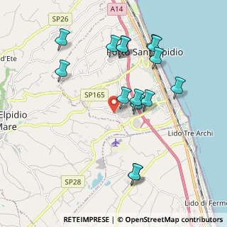 Mappa Strada Acqualato, 63821 Porto Sant'Elpidio FM, Italia (2.084)