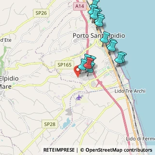 Mappa Strada Acqualato, 63821 Porto Sant'Elpidio FM, Italia (2.10875)