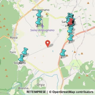 Mappa SC del Padule, 53018 Sovicille SI, Italia (2.75862)