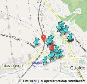 Mappa Via G. Scaramucci, 06023 Gualdo Tadino PG, Italia (0.421)