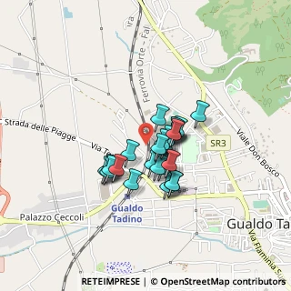 Mappa Via G. Scaramucci, 06023 Gualdo Tadino PG, Italia (0.27692)