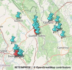 Mappa Via G. Scaramucci, 06023 Gualdo Tadino PG, Italia (17.7675)