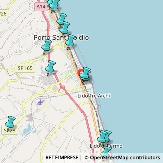 Mappa Via Firenze, 63821 Porto Sant'Elpidio FM, Italia (2.99857)