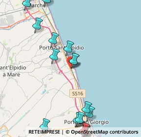 Mappa Via Firenze, 63018 Porto Sant'Elpidio FM, Italia (5.977)