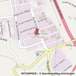 Mappa Via Alcide De Gasperi, 46, 63821 Porto Sant'Elpidio, Fermo (Marche)
