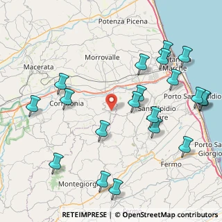 Mappa Via Giovanni Pascoli, 62015 Monte San Giusto MC, Italia (10.322)