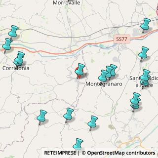 Mappa Via Giovanni Pascoli, 62015 Monte San Giusto MC, Italia (6.497)
