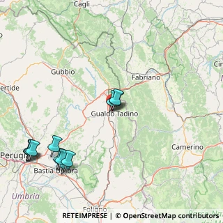 Mappa Via Perugia, 06023 Gualdo Tadino PG, Italia (21.07917)