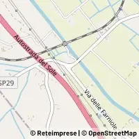 Mapa Foiano della Chiana