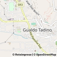 Mapa Gualdo Tadino