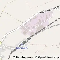 Karte Asciano