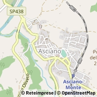Mapa Asciano