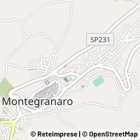 Mapa Montegranaro