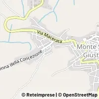 Karte Monte San Giusto