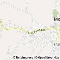 Mapa Montegranaro