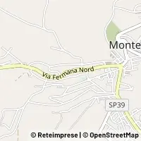 Hartă Montegranaro