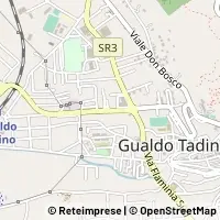 Map Gualdo Tadino