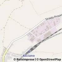 Kaart Asciano