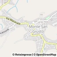 지도 Monte San Giusto