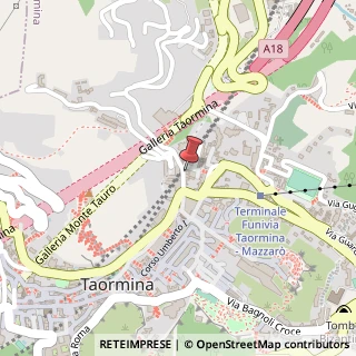 Mappa Via Cappuccini, 3, 98039 Taormina, Messina (Sicilia)