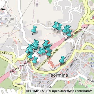 Mappa Via Madonna della Rocca, 98039 Taormina ME, Italia (0.21304)