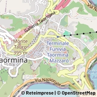 Kaart Taormina