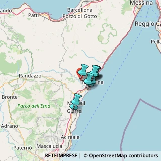 Mappa Via Umberto I, 98030 Gaggi ME, Italia (6.87545)