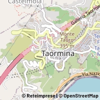 지도 Taormina