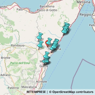 Mappa Via Aldo Moro, 98030 Gaggi ME, Italia (11.152)