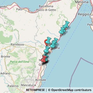 Mappa Via Aldo Moro, 98030 Gaggi ME, Italia (11.76353)
